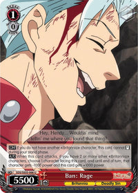 Ban: Rage (SDS/SX03-066 U) [The Seven Deadly Sins] - POKÉ JEUX