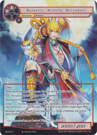 Barbatos, Aspiring Ascendant (Full Art) (DSD-001) [Starter Deck: Tales] - POKÉ JEUX