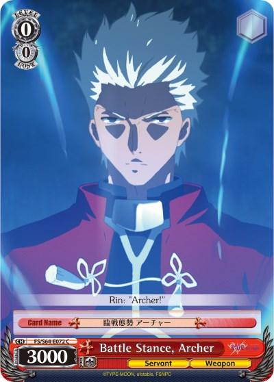 Battle Stance, Archer (FS/S64-E072 C) [Fate/Stay Night [Heaven's Feel]] - POKÉ JEUX