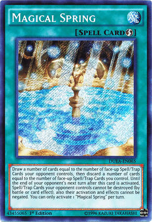 Magical Spring [DUEA-EN065] Secret Rare - POKÉ JEUX
