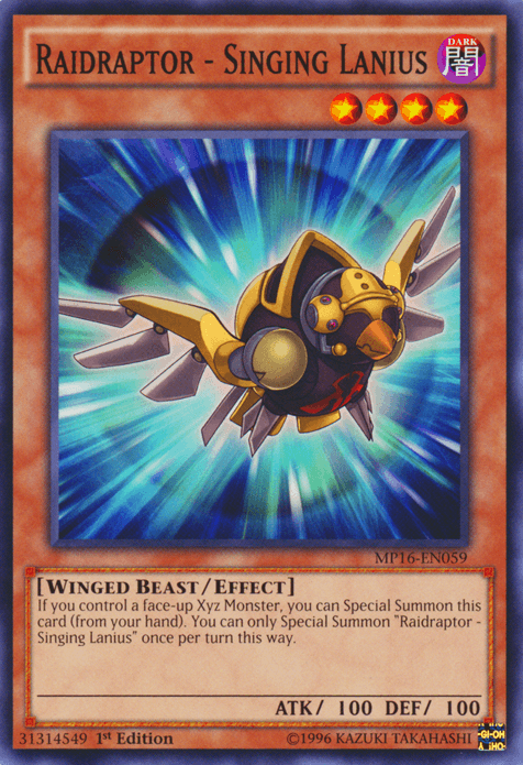 Raidraptor - Singing Lanius [MP16-EN059] Common - POKÉ JEUX