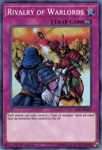 Rivalry of Warlords [HISU-EN059] Super Rare - POKÉ JEUX