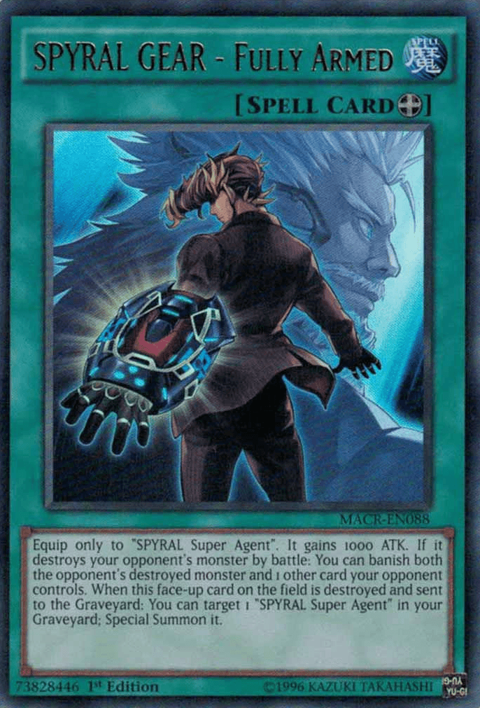 SPYRAL GEAR - Fully Armed [MACR-EN088] Ultra Rare - POKÉ JEUX