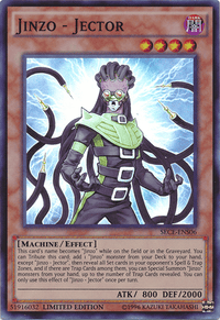 Jinzo - Jector [SECE-ENS06] Super Rare - POKÉ JEUX