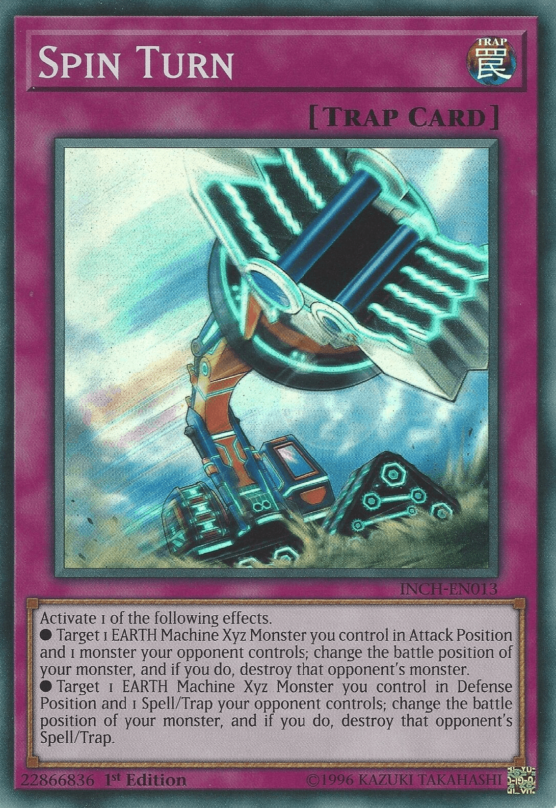 Spin Turn [INCH-EN013] Super Rare - POKÉ JEUX