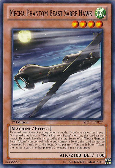 Mecha Phantom Beast Sabre Hawk [SHSP-EN027] Common - POKÉ JEUX