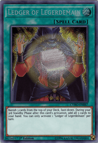 Ledger of Legerdemain [CYHO-EN067] Secret Rare - POKÉ JEUX