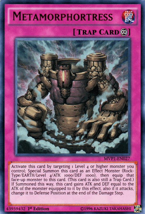 Metamorphortress [MVP1-EN027] Ultra Rare - POKÉ JEUX