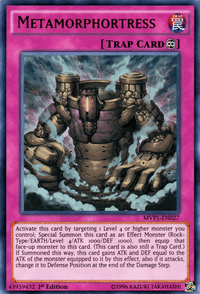Metamorphortress [MVP1-EN027] Ultra Rare - POKÉ JEUX