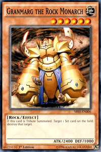 Granmarg the Rock Monarch [SR01-EN006] Common - POKÉ JEUX