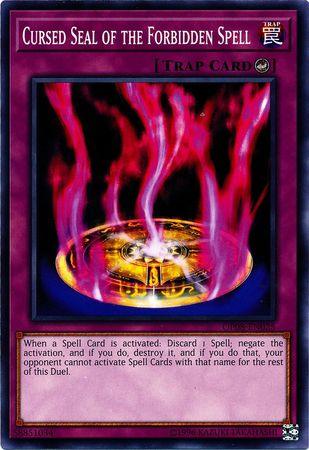 Cursed Seal of the Forbidden Spell [OP08-EN025] Common - POKÉ JEUX