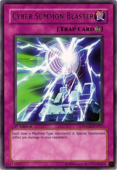 Cyber Summon Blaster [POTD-EN057] Rare - POKÉ JEUX
