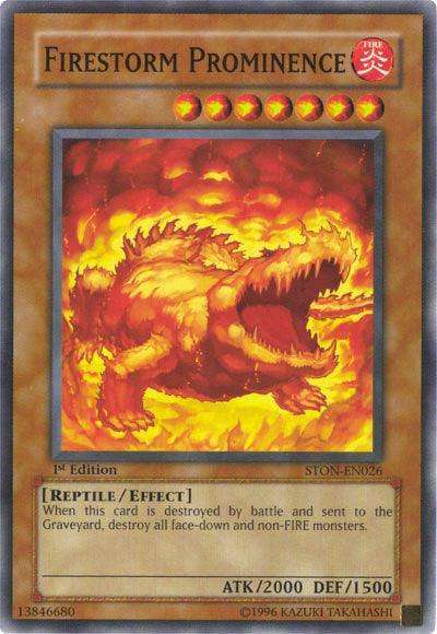 Firestorm Prominence [STON-EN026] Common - POKÉ JEUX