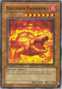 Firestorm Prominence [STON-EN026] Common - POKÉ JEUX