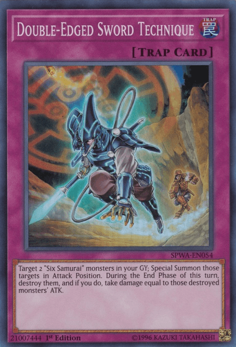 Double-Edged Sword Technique [SPWA-EN054] Super Rare - POKÉ JEUX