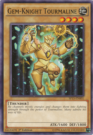 Gem-Knight Tourmaline [SP15-EN001] Common - POKÉ JEUX
