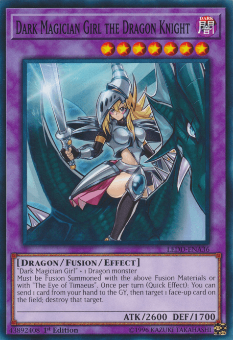 Dark Magician Girl the Dragon Knight [LEDD-ENA36] Common - POKÉ JEUX