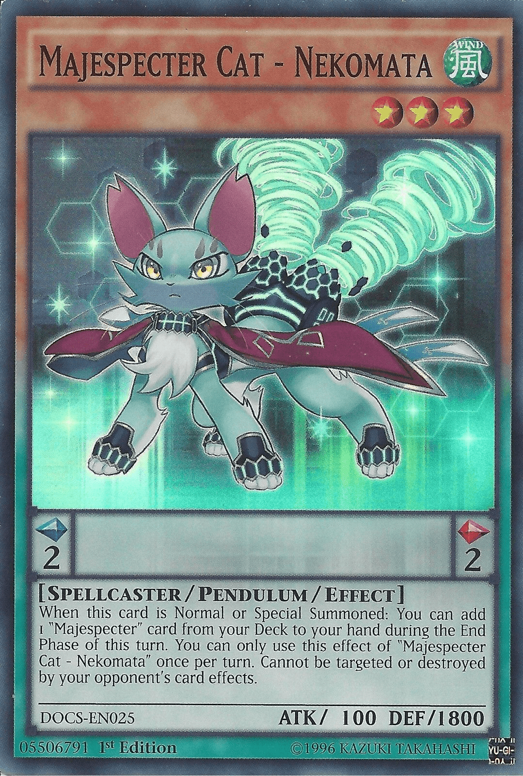 Majespecter Cat - Nekomata [DOCS-EN025] Super Rare - POKÉ JEUX