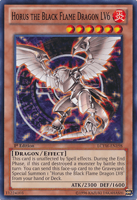 Horus the Black Flame Dragon LV6 [LCYW-EN198] Common - POKÉ JEUX