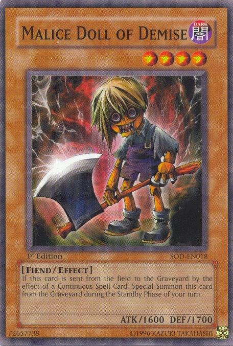 Malice Doll of Demise [SOD-EN018] Common - POKÉ JEUX