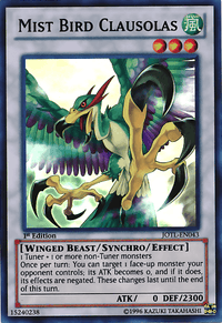 Mist Bird Clausolas [JOTL-EN043] Super Rare - POKÉ JEUX