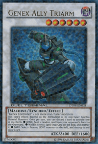 Genex Ally Triarm [DT04-EN038] Ultra Rare - POKÉ JEUX
