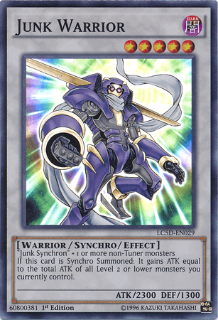 Junk Warrior [LC5D-EN029] Super Rare - POKÉ JEUX