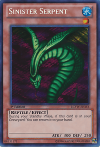 Sinister Serpent [LCYW-EN154] Secret Rare - POKÉ JEUX