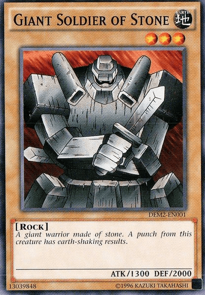 Giant Soldier of Stone [DEM2-EN001] Common - POKÉ JEUX