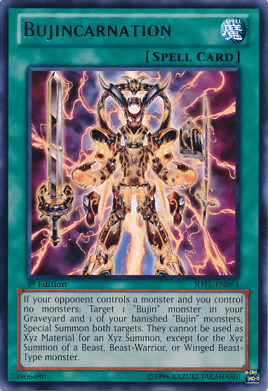 Bujincarnation [JOTL-EN063] Rare - POKÉ JEUX