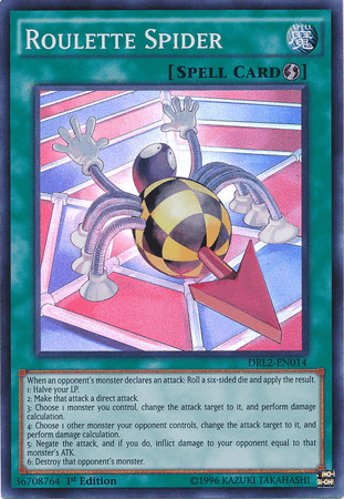 Roulette Spider [DRL2-EN014] Super Rare - POKÉ JEUX