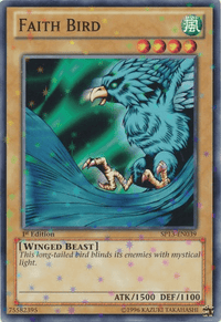 Faith Bird [SP13-EN039] Starfoil Rare - POKÉ JEUX