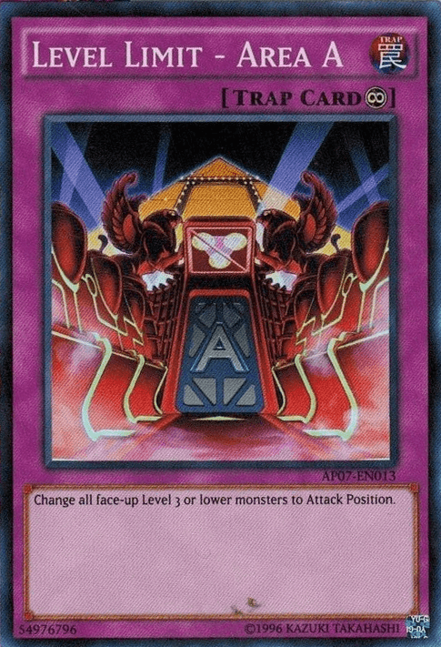 Level Limit - Area A [AP07-EN013] Super Rare - POKÉ JEUX