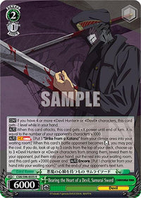 Bearing the Heart of a Devil, Samurai Sword (CSM/S96-E035 R) [Chainsaw Man] - POKÉ JEUX