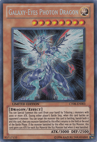 Galaxy-Eyes Photon Dragon [CT08-EN003] Secret Rare - POKÉ JEUX