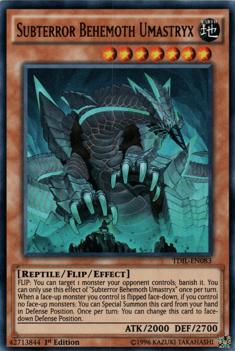 Subterror Behemoth Umastryx [TDIL-EN083] Ultra Rare - POKÉ JEUX