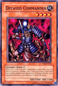 Decayed Commander [DR1-EN065] Common - POKÉ JEUX