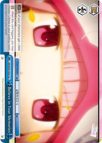 Believe in Your Memories (MR/W59-TE20 TD) [Magia Record: Puella Magi Madoka Magica [Side Story] (Mobile)] - POKÉ JEUX
