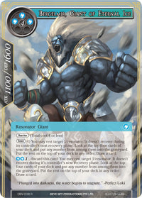 Bergelmir, Giant of Eternal Ice (DBV-038) [The Decisive Battle of Valhalla] - POKÉ JEUX