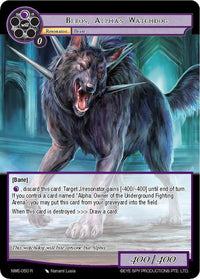 Beros, Alpha's Watchdog (NWE-050 R) [A New World Emerges] - POKÉ JEUX