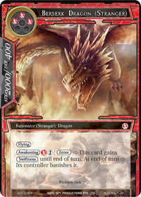 Berserk Dragon (Stranger) (AO1-019) [Alice Origin] - POKÉ JEUX