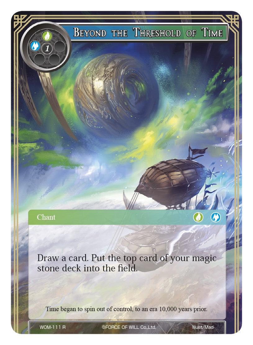 Beyond the Threshold of Time (WOM-111) [Winds of the Ominous Moon] - POKÉ JEUX