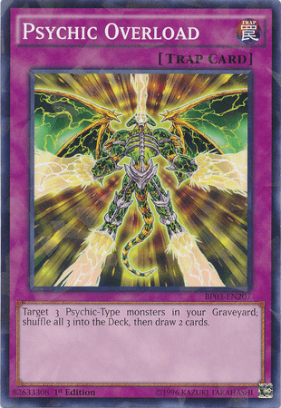 Psychic Overload [BP03-EN207] Shatterfoil Rare - POKÉ JEUX