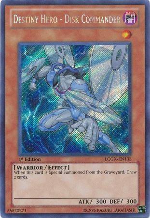 Destiny HERO - Disk Commander [LCGX-EN133] Secret Rare - POKÉ JEUX