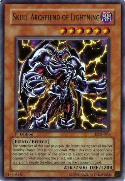 Skull Archfiend of Lightning [DCR-073] Ultra Rare - POKÉ JEUX