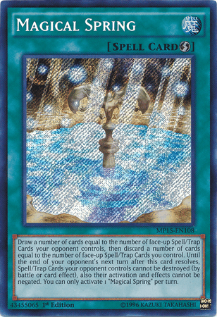 Magical Spring [MP15-EN108] Secret Rare - POKÉ JEUX