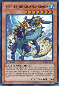 Poseidra, the Atlantean Dragon [SDRE-EN001] Ultra Rare - POKÉ JEUX