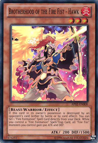Brotherhood of the Fire Fist - Hawk [AP02-EN008] Super Rare - POKÉ JEUX