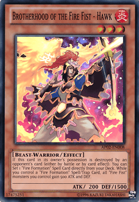 Brotherhood of the Fire Fist - Hawk [AP02-EN008] Super Rare - POKÉ JEUX