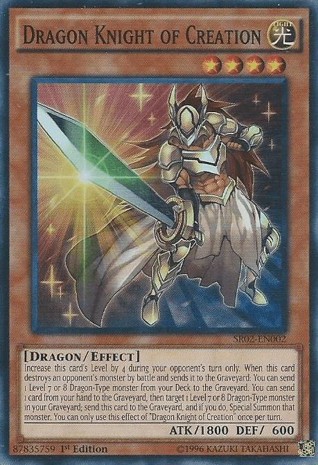 Dragon Knight of Creation [SR02-EN002] Super Rare - POKÉ JEUX